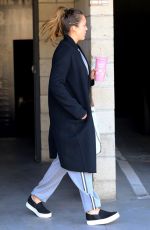 JESSICA ALBA Leaves a Gym in Los Angeles 02/23/2018