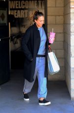 JESSICA ALBA Leaves a Gym in Los Angeles 02/23/2018