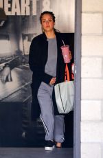 JESSICA ALBA Leaves a Gym in Los Angeles 02/23/2018