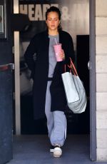 JESSICA ALBA Leaves a Gym in Los Angeles 02/23/2018