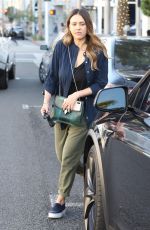 JESSICA ALBA Out for Lunch in Beverly Hills 02/09/2018