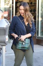 JESSICA ALBA Out for Lunch in Beverly Hills 02/09/2018