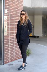 JESSICA ALBA Out for Lunch in Century City 02/12/2018