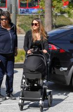 JESSICA ALBA Out for Lunch in Century City 02/12/2018