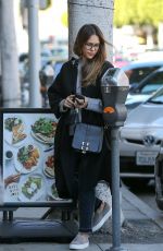 JESSICA ALBA Out in Beverly Hills 02/24/2018