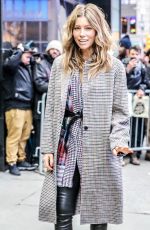 JESSICA BIEL Arrives at Good Morning America in New York 02/12/2018