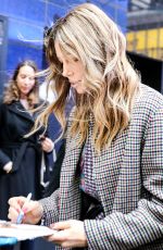JESSICA BIEL Arrives at Good Morning America in New York 02/12/2018