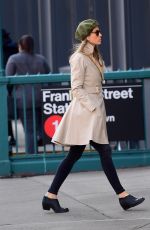 JESSICA BIEL Out and About in New York 02/20/2018