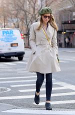 JESSICA BIEL Out and About in New York 02/20/2018