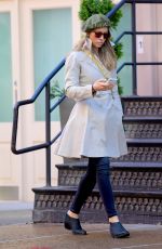 JESSICA BIEL Out and About in New York 02/20/2018