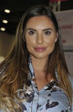 JESSICA SHEARS at Professional Beauty Exhibition in London 02/25/2018