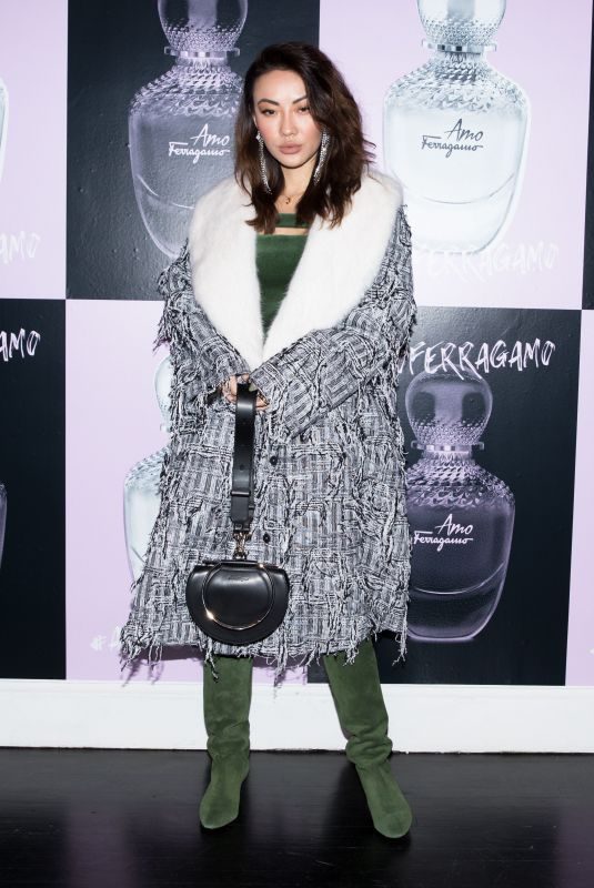 JESSICA WANG at Amo Ferragamo Hosted by Suki Waterhouse at New York Fashion Week 02/06/2018