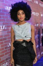 JESSICA WILLIAMS at Atlanta TV Show Premiere in Los Angeles 02/19/2018