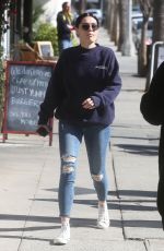 JESSIE J Out and About in Los Angeles 02/21/2018