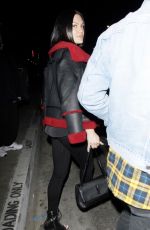 JESSIE J Out for Dinner at Taoo in Los Angeles 02/20/2018