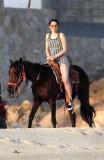 JESSIE J Riding a Horse in Cabo San Lucas 02/19/2018