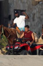 JESSIE J Riding a Horse in Cabo San Lucas 02/19/2018