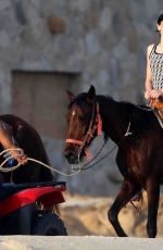JESSIE J Riding a Horse in Cabo San Lucas 02/19/2018