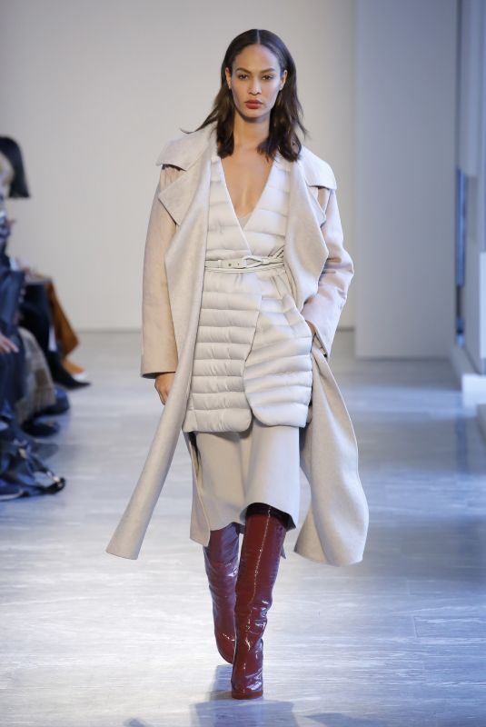 JOAN SMALLS at Agnona Runway Show at Milan Fashion Week 02/24/2018