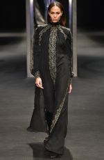 JOAN SMALLS at Alberta Ferretti Fall/Winter Show at Milan Fashion Week 02/21/2018