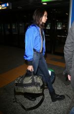 JOAN SMALLS at Malpensa Airport in Milan 02/25/2018