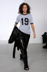 JOAN SMALLS at Michael Kors Runway Show at New York Fashion Week 02/14/2018