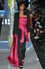 JOAN SMALLS at Moschino Runway Show at Milan Fashion Week 02/21/2018