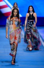 JOAN SMALLS at Tommy Hilfiger Spring/Summer 2018 Runway Show in Milan 02/25/2018