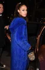 JOAN SMALLS Leaves Her Hotel in Milan 02/22/2018