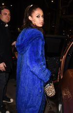 JOAN SMALLS Leaves Her Hotel in Milan 02/22/2018