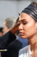 JOAN SMALLS on the Backstage of Tom Ford Show at New York Fashion Week 02/08/2018