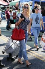 JODIE SWEETIN at Farmers Market in Studio City 02/04/2018