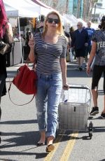 JODIE SWEETIN at Farmers Market in Studio City 02/04/2018