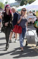 JODIE SWEETIN at Farmers Market in Studio City 02/04/2018