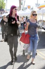 JODIE SWEETIN at Farmers Market in Studio City 02/04/2018