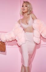 JORGIE PORTER on the Set of a Photoshoot, February 2018