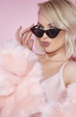 JORGIE PORTER on the Set of a Photoshoot, February 2018