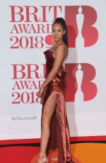 JORJA SMITH at Brit Awards 2018 in London 02/21/2018