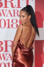 JORJA SMITH at Brit Awards 2018 in London 02/21/2018