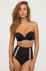 JOSEPHINE SKRIVER for H&M Swimwear, February 2018