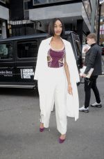 JOURDAN DUNN at Mulberry Fashion Show at London Fashion Week 02/16/2018