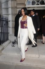 JOURDAN DUNN at Mulberry Fashion Show at London Fashion Week 02/16/2018