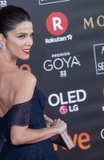 JUANA ACOSTA at 32nd Goya Awards in Madrid 02/03/2018