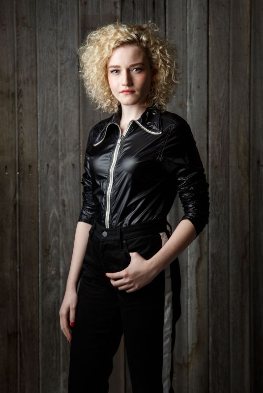 JULIA GARNER at Calvin Klein Show at New York Fashion Week 02/13/2018