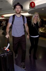 JULIANNE HOUGH at LAX Airport in Los Angeles 02/07/2018