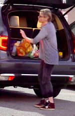 JULIE BOWEN Out at Disneyland in Anaheim 02/04/2018