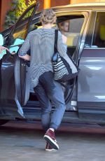 JULIE BOWEN Out at Disneyland in Anaheim 02/04/2018