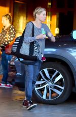 JULIE BOWEN Out at Disneyland in Anaheim 02/04/2018