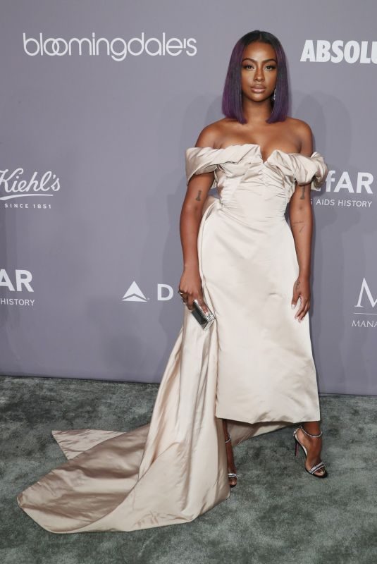 JUSTINE SKYE at Amfar Gala 2018 in New York 02/07/2018
