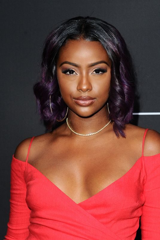 JUSTINE SKYE at GQ All-Star Party in Los Angeles 02/17/2018